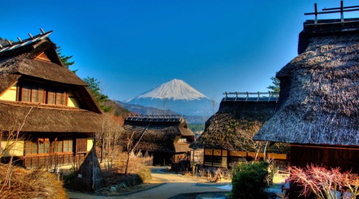 Шоппинг-тур из Токио: деревня-музей и озёра с видом на Фудзи (English)